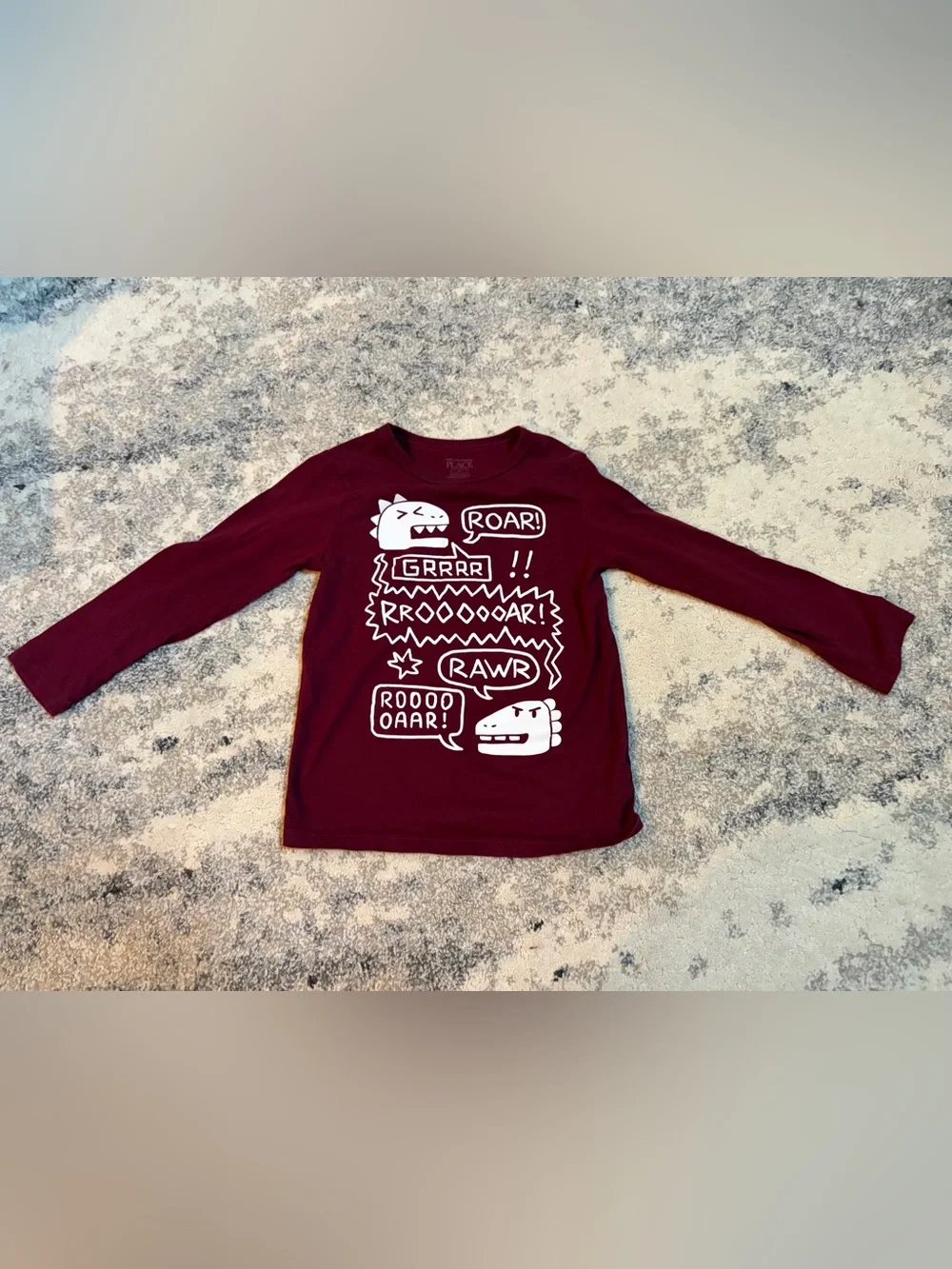 5t Dino long sleeved shirt